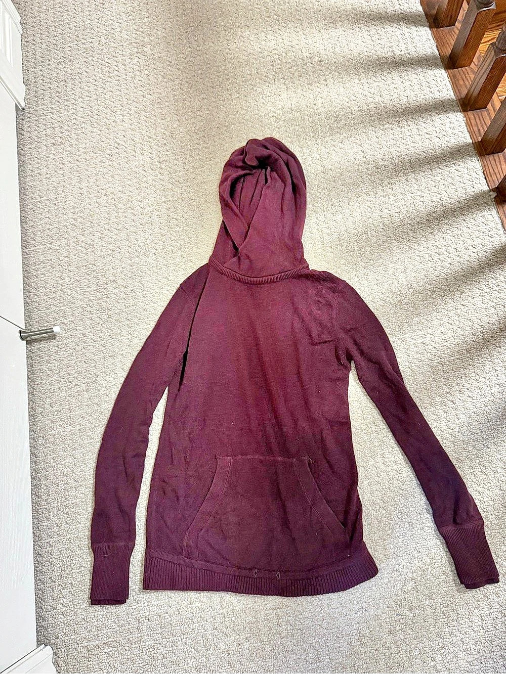 Lululemon Sweet Savasana Pullover Purple Hooded Sweater